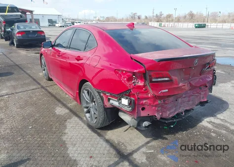 2019 Acura Tlx Tech A-Spec Pkgs z USA, uszkodzony, nr VIN 19UUB2F68KA003276